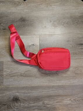 Red Crossbody Sling Bag Compact Everyday Carry Like New